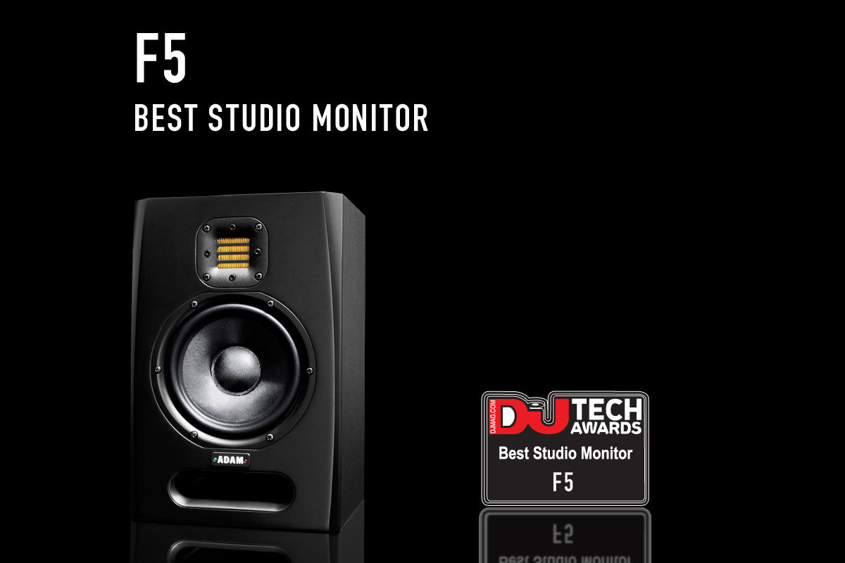 adam-F5-active-studio-monitor-award-DJ-Tech-Award