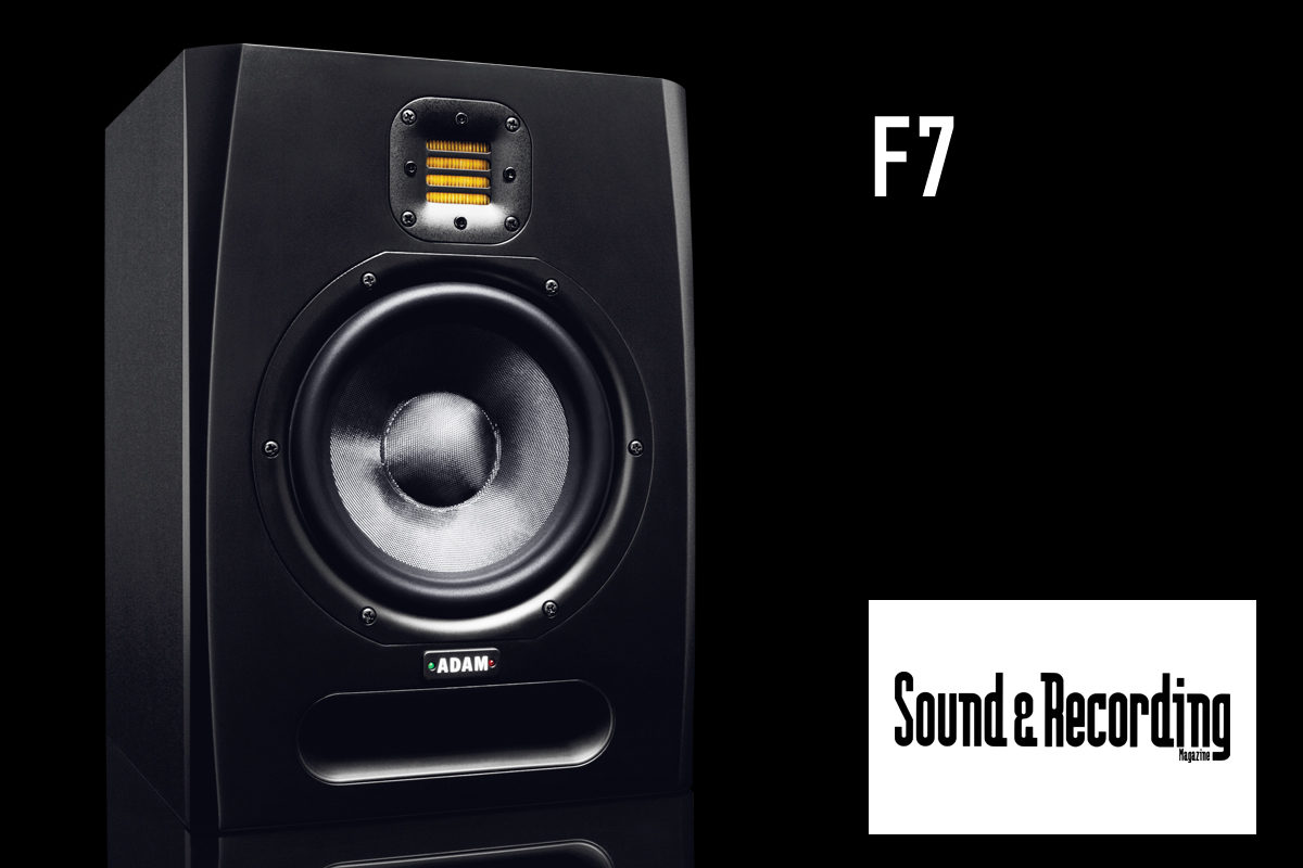adam_f7_active_studio_monitor_review_Sound&Recording_Magazine_logo