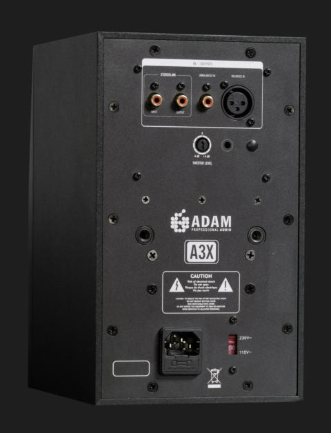 ADAM Audio - A3X Active Studio Monitor (Archived Product) ADAM Audio - A3X Active Studio Monitor (Archived Product)