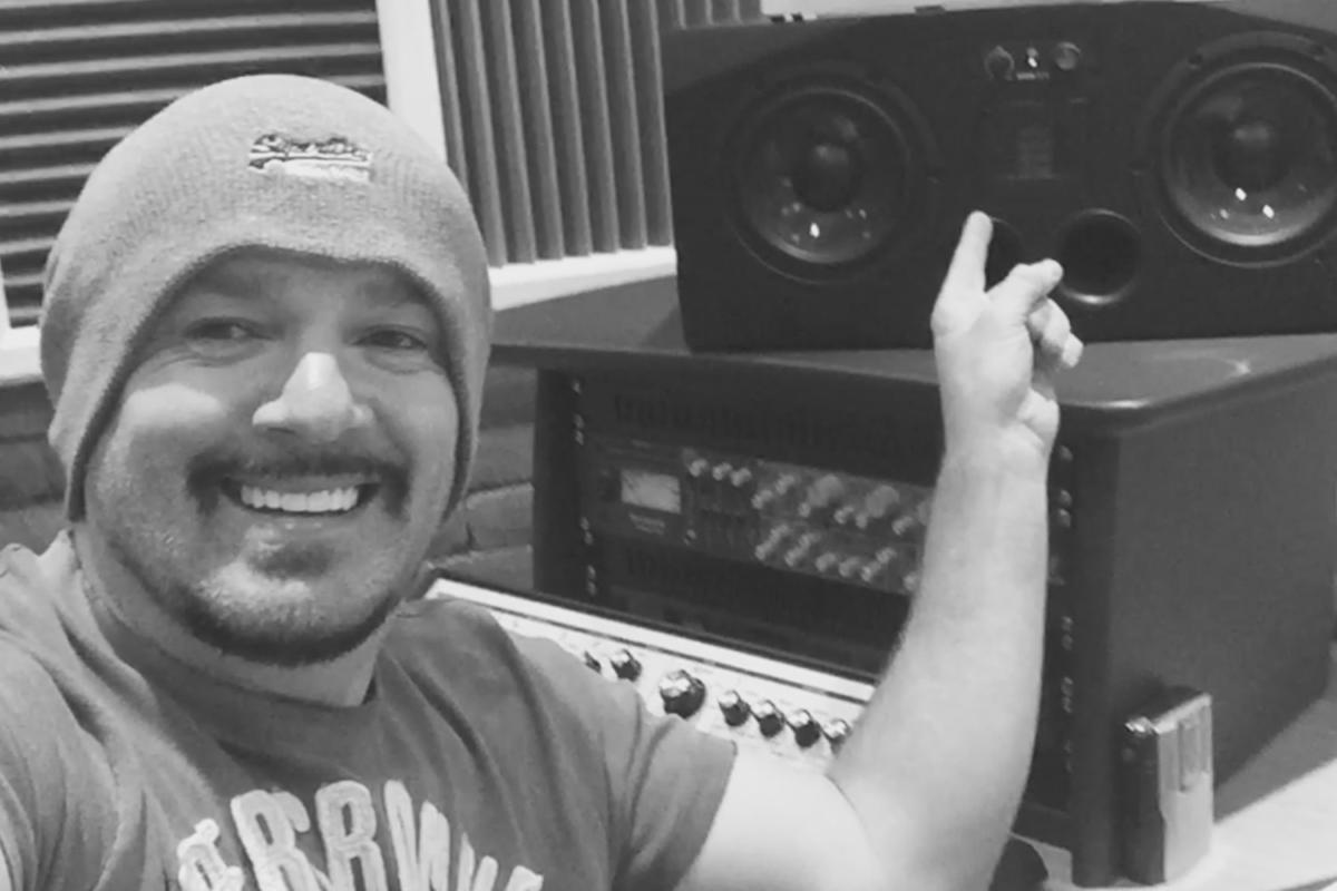 Mike Rose and his ADAM A77X midfield monitors