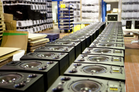 ADAM Audio A7X production line - Berlin, Germany