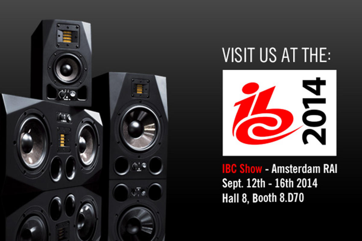 ADAM Audio IBC Show Amsterdam