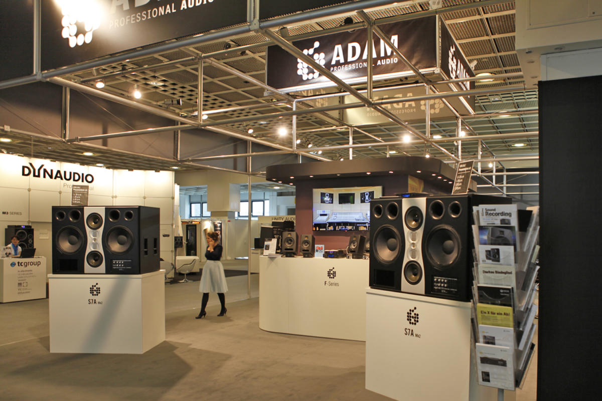 ADAM Audio S7A Mk2 main monitor at Musikmesse / Prolight + Sound