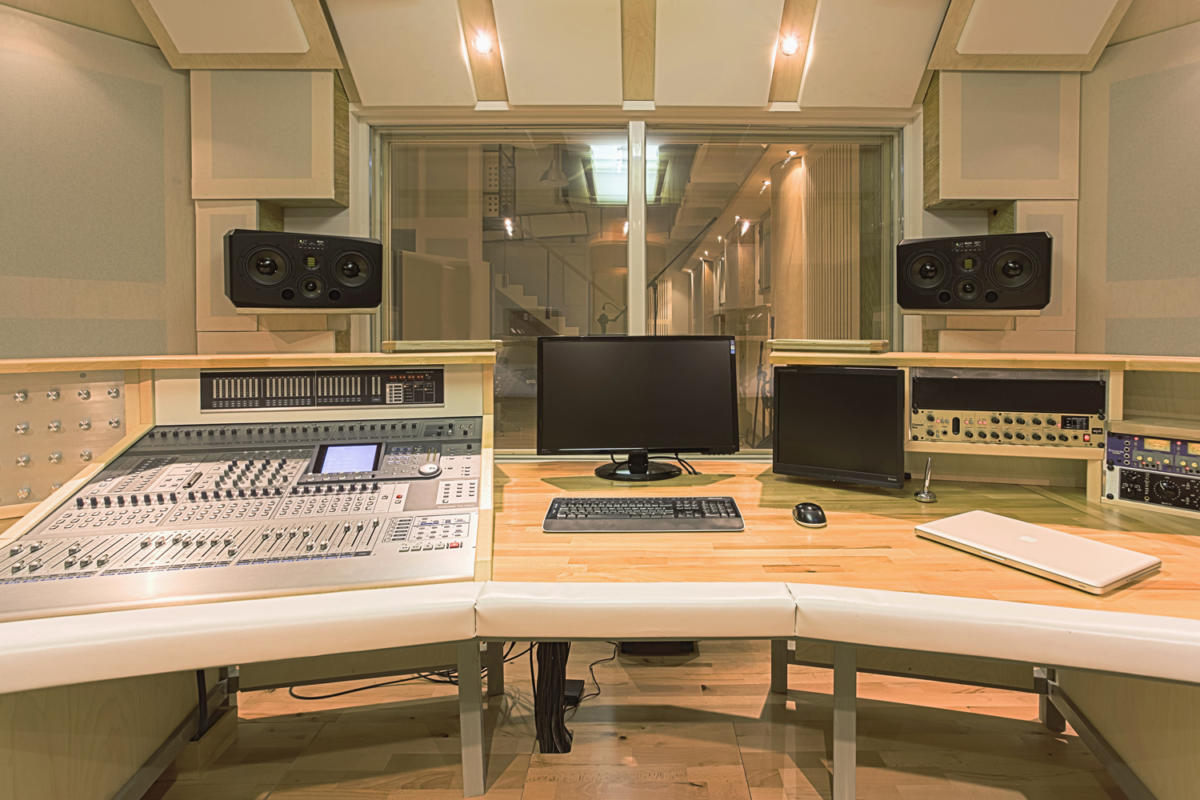 ADAM Audio S3X-H midfield monitors Frogmountain Studios