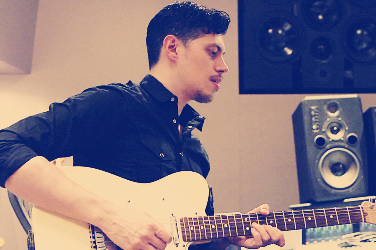 Dave Tozer works with ADAM Audio S3X-V studio monitors