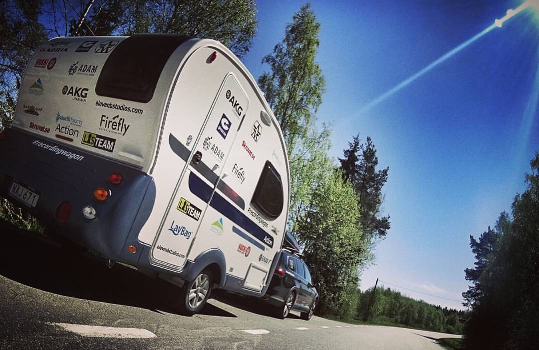 ARTist 5s and ARTist Sub in Dejo Andersson's #recordingwagon