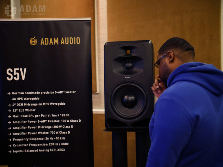 ADAM Audio S5V speaker at RAK Studios, London