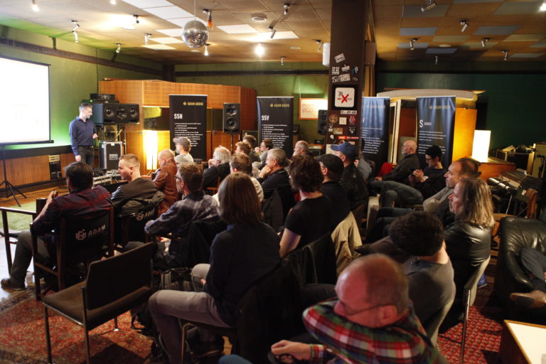 ADAM Audio S3V, S5V and S5H at Maarwegstudio2, Cologne