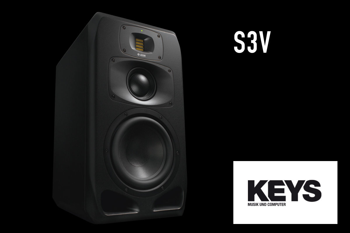 ADAM Audio S3V studio monitor reviewed by Keys