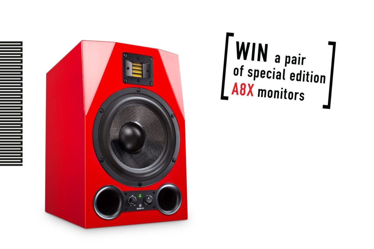 ADAM A8X studio monitors are the grand prize of the Soundtrack Competition 2017