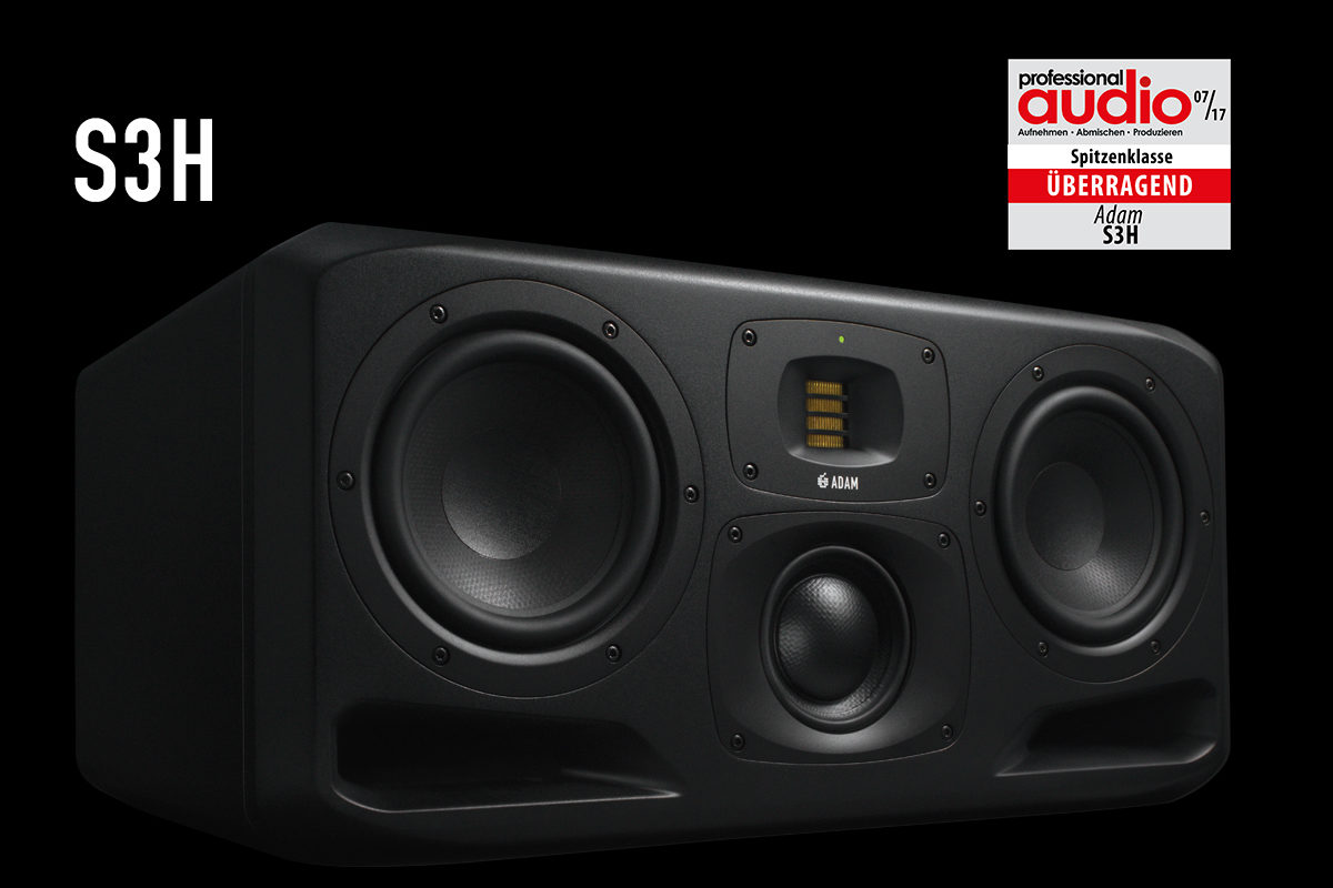 ADAM Audio S3H studio monitor reviewed by Professional Audio Magazine