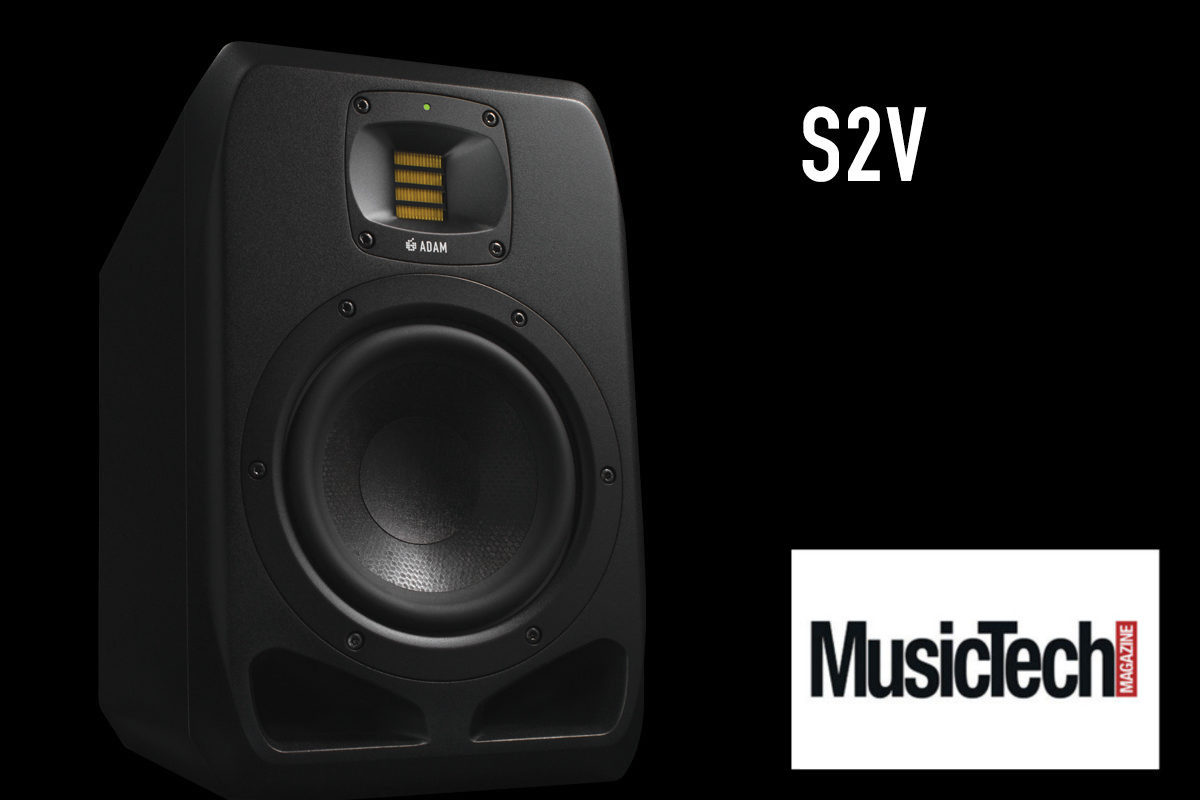 ADAM Audio S2V studio monitor reviewed by MusicTech