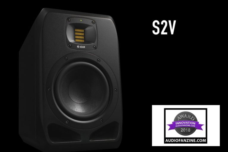 La revista pro-audio Audiofanzine prueba el monitor de estudio ADAM S2V y lo honra con el "Premio a la Innovacion" ...