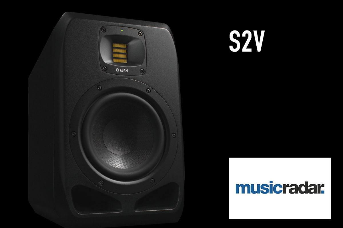 The ADAM Audio S2V studio monitor is reviewed by musicradar