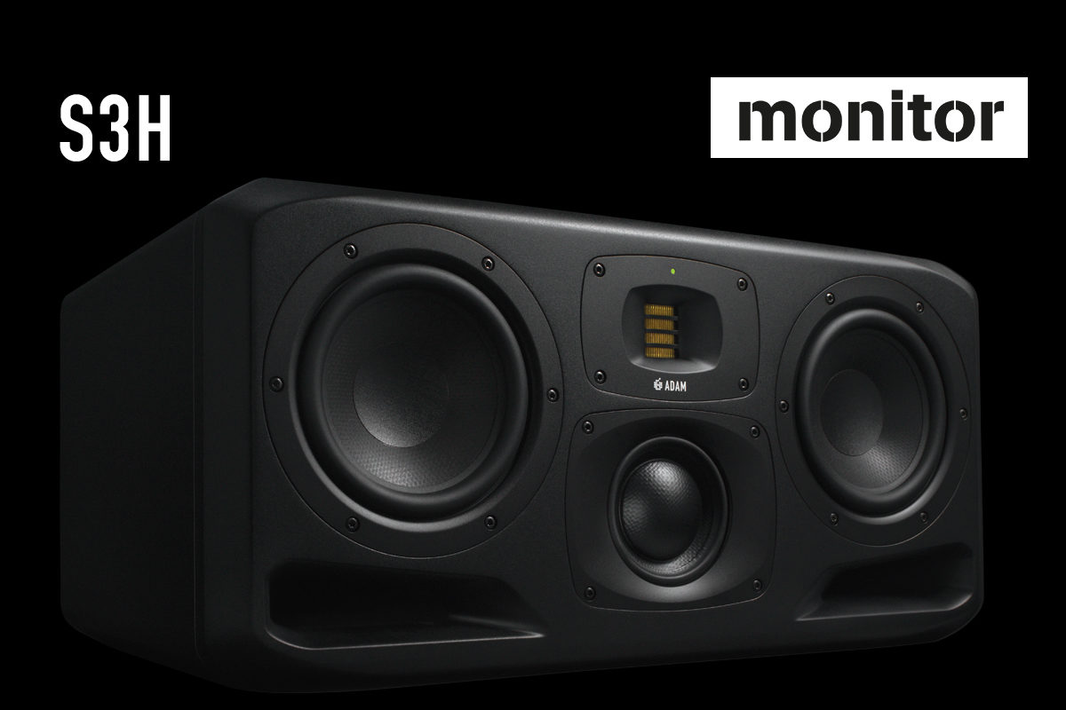 The ADAM Audio S3H studio monitor is reviewed by Tidningen Monitor