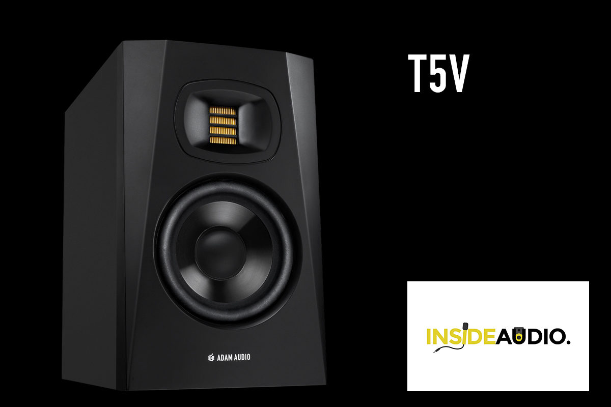 The ADAM Audio T5V studio monitor is reviewed by InsideAudio