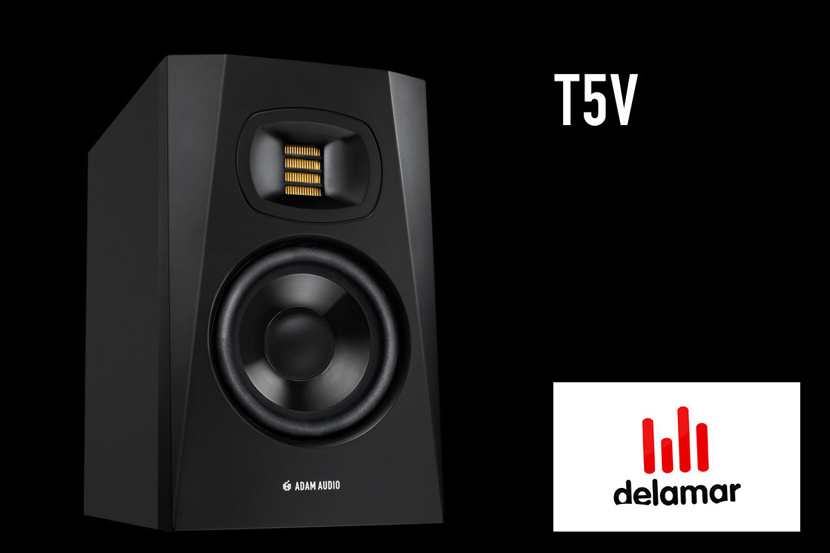 The ADAM Audio T5V studio monitor is reviewed by Delamar