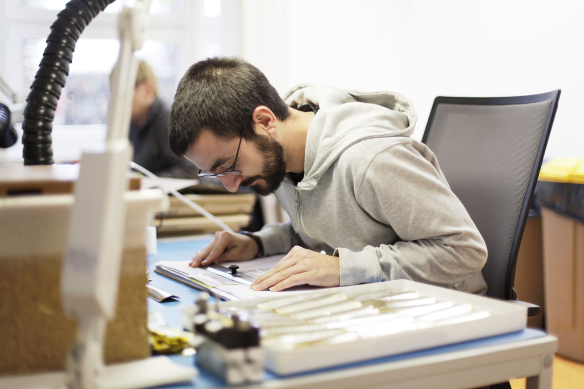 ADAM Audio, Berlin, Germany: handmade production of the X- and S-ART-tweeter.