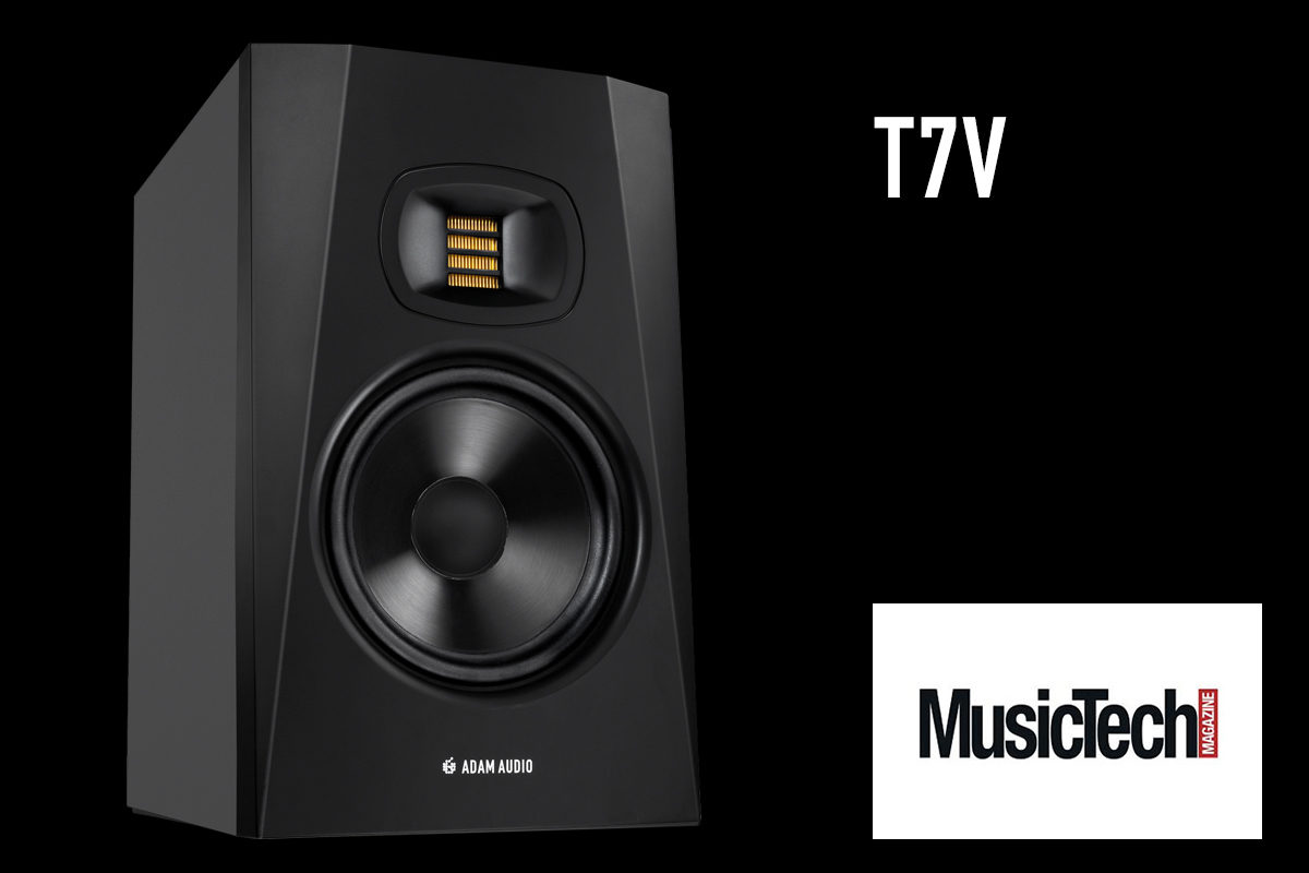 The ADAM Audio T7V is reviewed by MusicTech