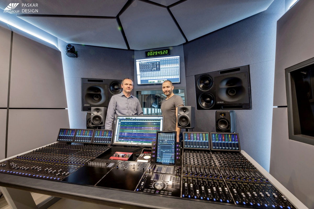 ADAM Audio S2V studio monitors at AVT Group