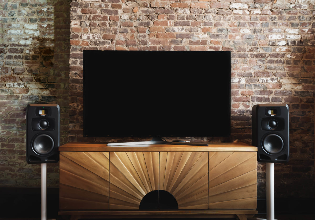 adam audio s3v studio monitors hifi