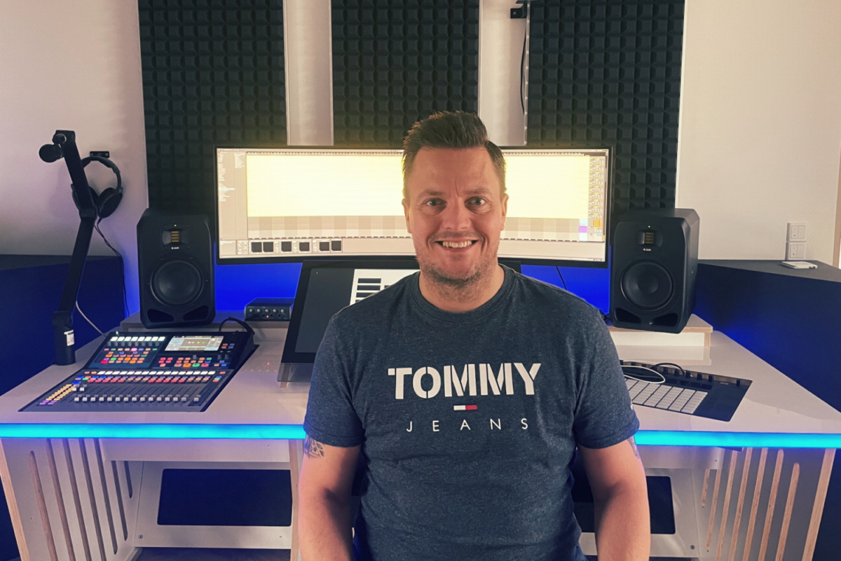 Terry Golden studio ADAM Audio S2V