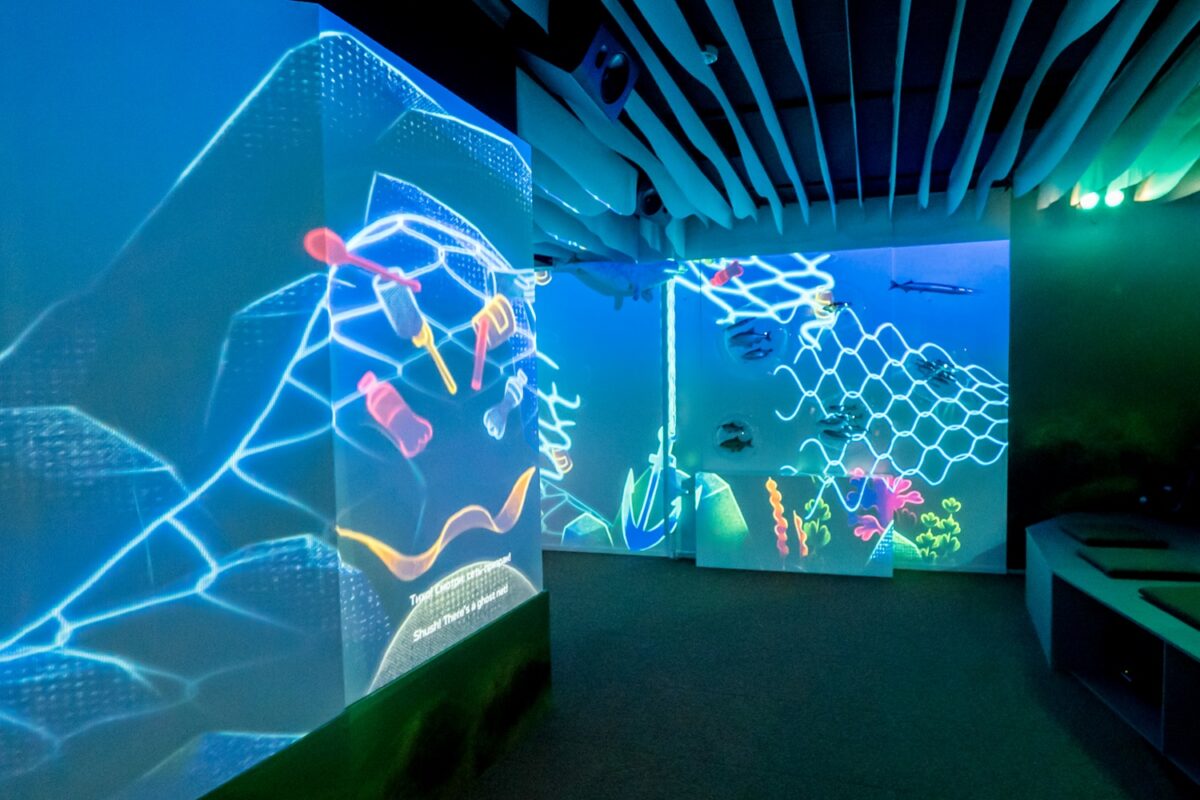 ADAM Audio T8V studio monitors and T10S subwoofer at the Estonian Museum of Natural History